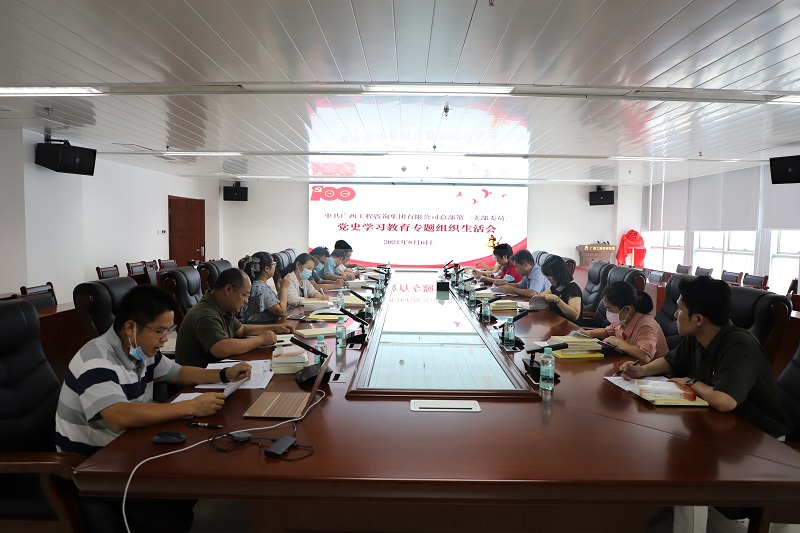 mile米乐集团总部一二党支部召开 党史学习教育专题组织生活会