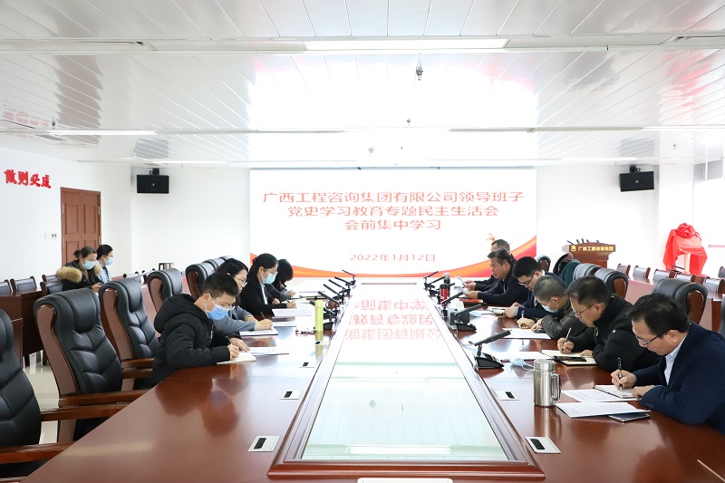 mile米乐集团开展党史学习教育专题民主生活会会前集中学习研讨