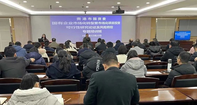广咨mile米乐m6到贵港市开展国企市场化转型暨市场化项目投资可研论证及风险防控培训